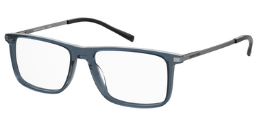 Men Premium 7th Street Eyeglasses: 7A 126 - Blue - SpecSMART Eye Clinic (Diagonal View)